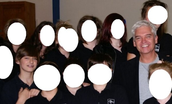 Phillip Schofield scandal ( 'A Legal Perv') and his then 10 Yr old runner pictured.