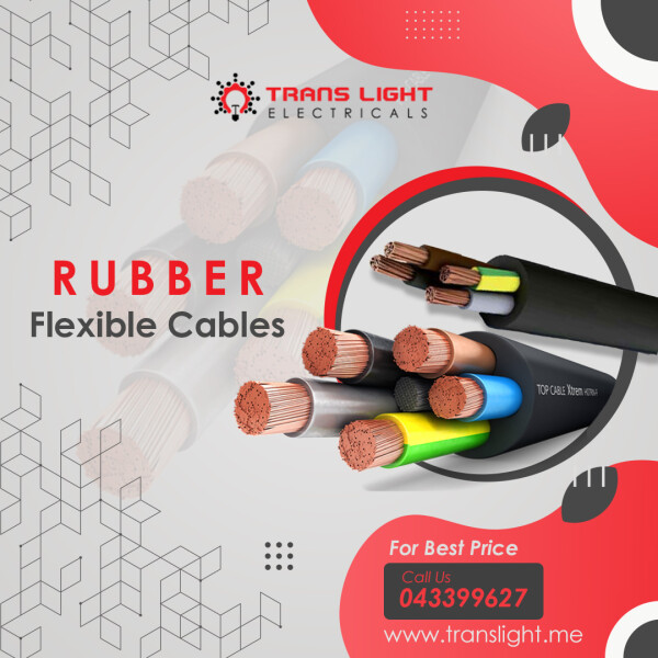 Looking for high-quality rubber cable manufacturers? Look no further than Trans Light Electricals LLC! Our top-of-the-line cables are durable, reliable, and specifically designed to meet your needs. Get in touch today to learn more! https://translight.me/rubber-flexible-cables-suppliers/