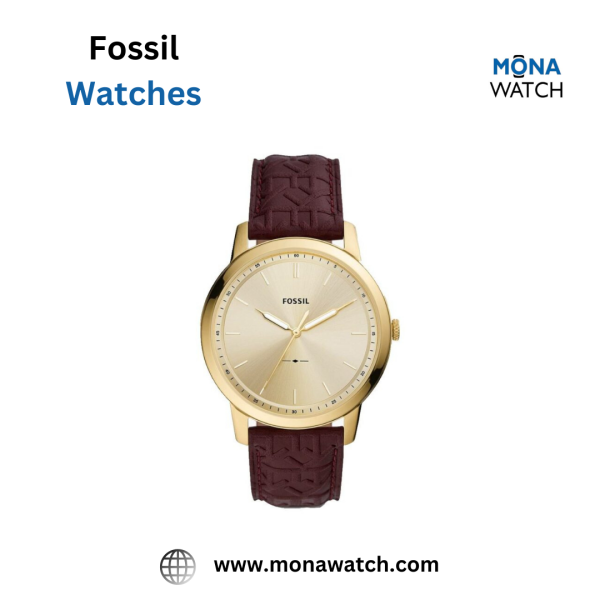 Mona Watch's collection of Fossil watches. Fossil, a renowned brand known for its craftsmanship and style, offers an array of stunning designs that seamlessly blend modern sophistication with classic appeal. From sleek stainless steel bands to rich leather straps, each Fossil watch is a testament to the brand's commitment to quality and innovation. Explore our curated selection of Fossil watches and find the perfect accessory to elevate your style. Shop now at Mona Watch and make a statement with a Fossil timepiece that transcends trends and stands the test of time.

Visit us: https://www.monawatch.com/fossil-watches/