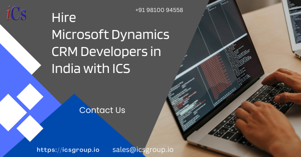 ICS (Ingenious Corporate Solutions) is an IT consulting company in India that excels in providing business consulting services for various technologies and industries. with a strong focus on delivering innovative and effective solutions, ICS assists organizations in achieving their digital transformation goals and optimizing their IT infrastructure. With a vast network of talented professionals, ICS enables organizations to quickly and flexibly scale their IT teams. Whether there is a need for skilled Microsoft Dynamics CRM consultants, Azure API developers, Power BI experts, or .NET developers, ICS offers a pool of highly qualified candidates available for hire on a contract basis. This allows businesses to access specialized skills and expertise without the long-term commitment and overhead costs associated with traditional hiring processes.   
https://icsgroup.io/hire-microsoft-dynamics-crm-developer/