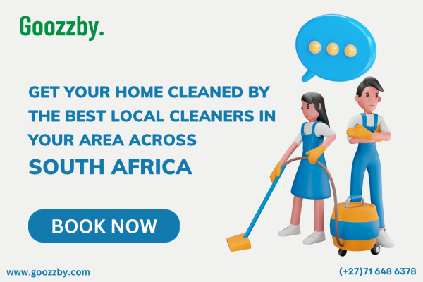 "Goozzby is an innovative online services marketplace that caters to the diverse needs of homes and businesses in South Africa. With Goozzby, customers can easily connect with a wide range of professional service providers offering various services, ensuring that their specific requirements are met with utmost convenience and efficiency. Whether you are a homeowner looking to maintain a clean and tidy living space or a business owner seeking reliable cleaning services for your office or commercial establishment, Goozzby is the go-to online marketplace for all your service needs in South Africa. Their extensive network of professional service providers ensures that you can find the right cleaning experts to meet your specific requirements.
Don't wait any longer to experience the convenience and expertise offered by Goozzby. Visit their website and book your trusted cleaners today.https://www.goozzby.com/cleaner/brakpan/