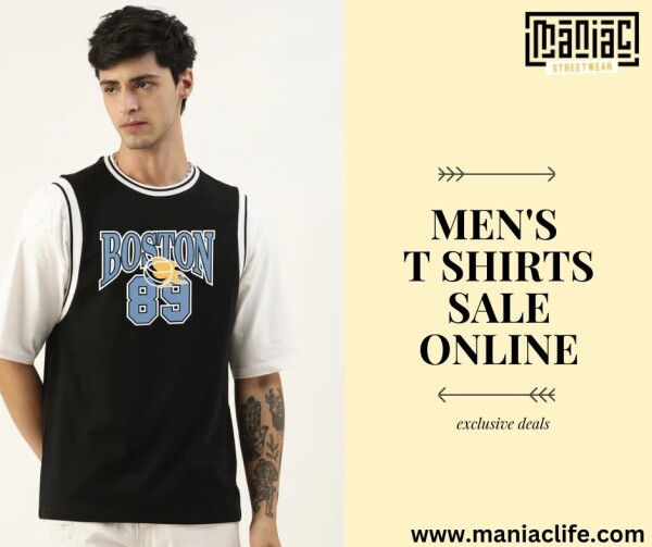 Buy best t-shirts for men. Buy quality stylish men & t-shirts. Biggest online sale on Maniac life store. Maniac is the best-kept secret in men & streetwear fashion. Enjoy Free shipping and Additional 10% discount on all prepaid orders

https://maniaclife.com/collections/mens-tshirt-collection