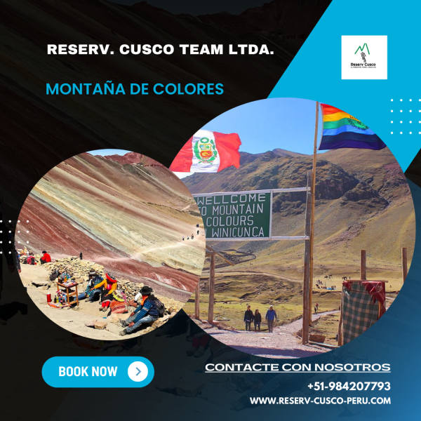 Con reserv-cusco-peru.com, podrá descubrir la belleza de la Montaña Arco Iris, un tesoro ecológico. Este asombroso lugar, situado en la cordillera de los Andes de Perú, ofrece un impresionante despliegue de marcas de colores en sus laderas. Comience su viaje a esta maravilla geológica haciendo senderismo por hermosos valles y conociendo a los lugareños por el camino. Visítenos: https://www.reserv-cusco-peru.com/