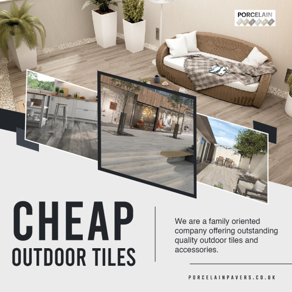 Enhance your outdoor area without breaking the bank with a selection of cheap outdoor tiles at Porcelain Pavers. They believe that quality and affordability can go hand in hand, which is why they offer cost-effective solutions for your outdoor flooring needs. Their outdoor tiles are made from durable materials and come in various styles and designs to suit any aesthetic preference. Don't compromise on quality or price – shop the affordable tiles today.

Visit: https://porcelainpavers.co.uk/wood-effect.html/