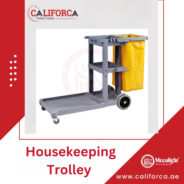 Streamline your housekeeping operations with the help of Califorca's high-quality trolleys. Their janitorial and housekeeping trolleys are designed to enhance efficiency and organization. With various compartments and smart storage solutions, these trolleys make it easy to transport cleaning supplies and tools. Experience hassle-free housekeeping with Califorca's top-notch trolley range.

Visit us: https://califorca.ae/product-category/mop-trolleys/janitorial-and-housekeeping-trolley/