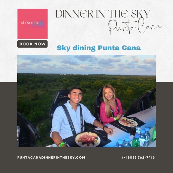 Dinner in the Sky is available in locations all around the world, including Punta Cana. You're sure to enjoy an unforgettable meal no matter where you are. The Punta Cana location offers stunning views of the ocean and the surrounding landscape. You'll enjoy a delicious meal while being suspended high above the ground. Visit us : https://puntacanadinnerinthesky.com/