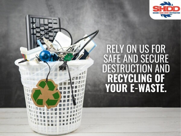 Securely dispose of your electronic waste with Secure Hard Drive Destruction's expert electronic waste disposal services in Australia. Choose responsible and reliable recycling for a better future.

Tags: e waste recycling, electronic recycling australia, electronic recycling, computer recycling, e-waste recycling, electronic waste disposal, computer recycling

Visit Our Website: https://secureharddrivedestruction.com.au/ewaste-recycling/