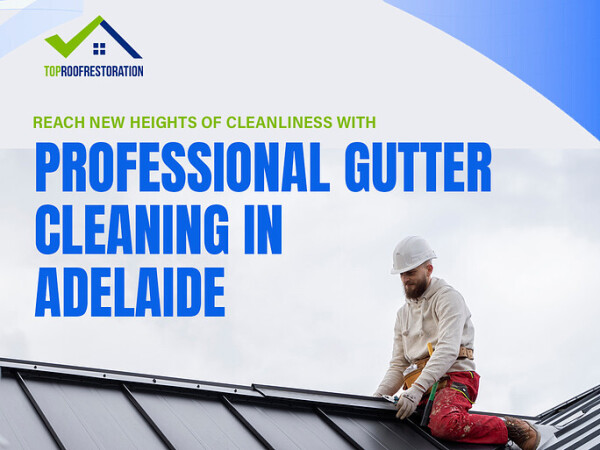 Safeguard your home from water damage by availing yourself of our premier gutter cleaning service in Adelaide. Rely on our experienced team for exceptional results.

Tags: gutter cleaning adelaide, roof restoration, roof restoration near me, roof restoration adelaide

Visit Our Website: https://toproofrestorationadelaide.com.au/services/gutter-cleaning-adelaide/