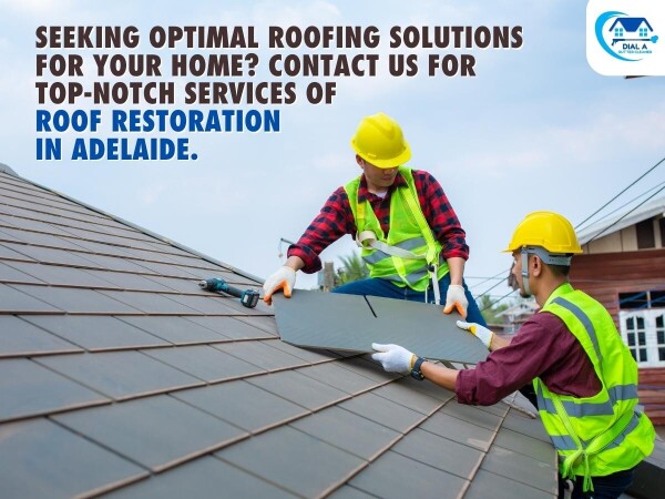 Trust our professional team for exceptional roof restoration services in Adelaide. Enhance the durability and appearance of your roof with Dial a Gutter Cleaner.	

Tags: roof restoration, roof restoration adelaide	


Visit Our Website: https://dialaguttercleaner.com.au/services/roof-restoration/