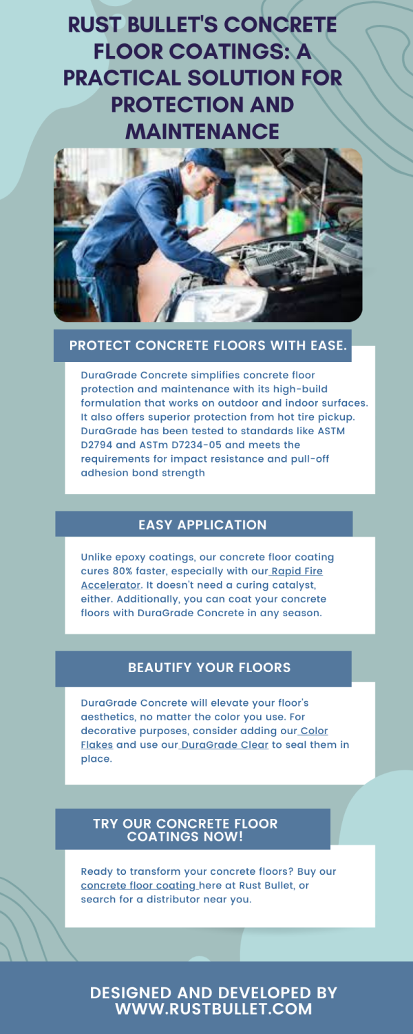 Rust Bullet's Concrete Floor Coatings A Practical Solution for Protection and Maintenance