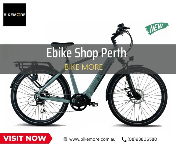 Welcome to our premier EBike Shop Perth, your one-stop destination for electric biking excellence. Explore a wide range of cutting-edge e-bike models, carefully curated to suit every rider's needs. Our expert team is ready to guide you in finding the perfect e-bike that fits your lifestyle. Embrace the thrill of effortless riding and eco-friendly commuting. Don't miss out on the e-bike adventure of a lifetime - visit us now :-https://bikemore.com.au/