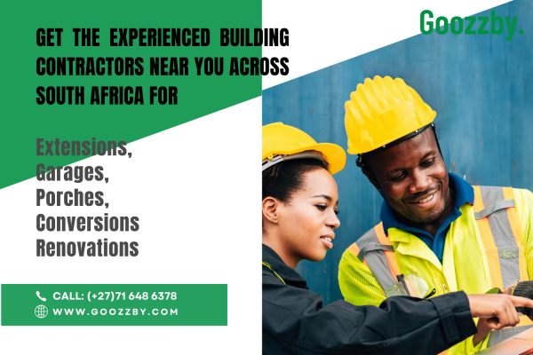 "Goozzby is an online service marketplace that connects homeowners with top-rated builders for all their home renovation needs. Our platform makes it easy to find the right builder for your needs. Simply browse our selection of service providers, read customer reviews, and choose the builder that best meets your needs and budget. You can even request a quote online, so you know exactly what to expect before any work begins.
Let Goozzby connect you with the best builders today, and transform your home into the space you've always dreamed of "https://www.goozzby.com/builder/mthatha/