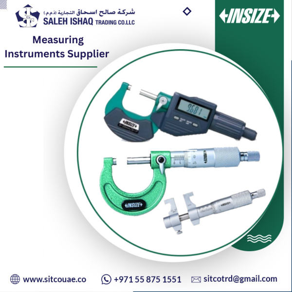 SITCO is your trusted partner for high-quality measuring instruments in the UAE. Our extensive range includes precision tools that guarantee accurate measurements across various projects. Whether for construction, manufacturing, or any other sector, our measuring instruments provide unmatched reliability and performance. Explore SITCO's diverse selection of measuring instruments on our website and elevate the precision of your work.
Visit us : https://sitcouae.co/measuring-instruments-suppliers/