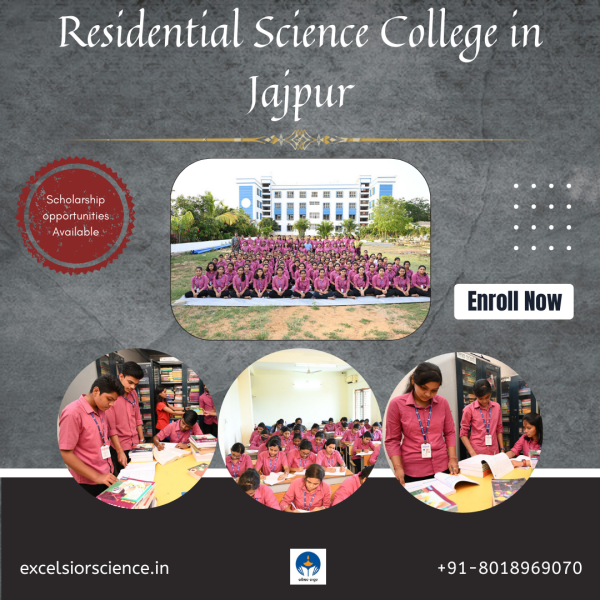 Excelsior Science College is one of the residential science colleges located in jajpur road. The college has equipped labs, classrooms and other facilities to help students achieve their goals.  Visit us : https://excelsiorscience.in/