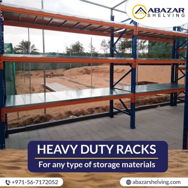 Looking for heavy duty racks to optimize your storage space? Look no further! Abazar Shelving is your go-to supplier in Dubai. With their modern and safe pallets and heavy duty racking system, you can store anything from small goods to heavy equipment. Don't miss out on their affordable prices and maximize your storage space today! - https://www.abazarshelving.com/heavy-duty-pallet-racking