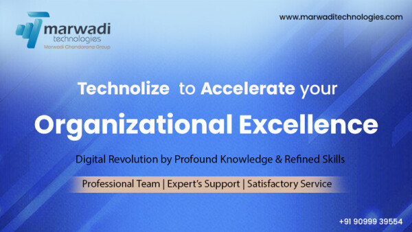 Marwadi Technologies is an initiative established upon the core values of innovative advancements and proactive hi-tech solutions that build the revolutionary systems of e-governance that transform the educational world into a smart, dynamic catalyst, promising global competitiveness.

Website: https://www.marwaditechnologies.com/

Contact Us: +91 90999 39554