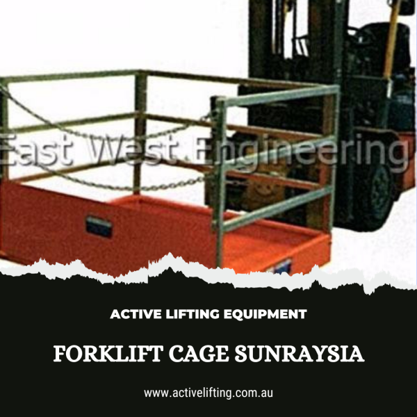 Active Lifting brings you the best and most durable Forklift Cage Sunraysia. This forklift is designed for the easy and safe transport and storage of goods like whitegoods, furniture and more. You can trust this forklift cage as it is designed and manufactured following the Australian Standard AS 2359. Visit us : 
https://www.activelifting.com.au/material-handling/forklift-attachments/goods-cages-platforms/forklift-goods-cage-fgc15