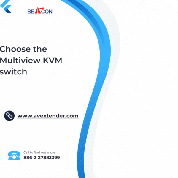 One such optimally functional remote technology can be gained by introducing the Multiview KVM switch that helps to integrate with 4 PCs via a 4-port HDMI USB KVM switcher, and also a single Multiview screen. Visit: https://www.avextender.com/get-3-key-benefits-to-choose-the-multiview-kvm-switch/