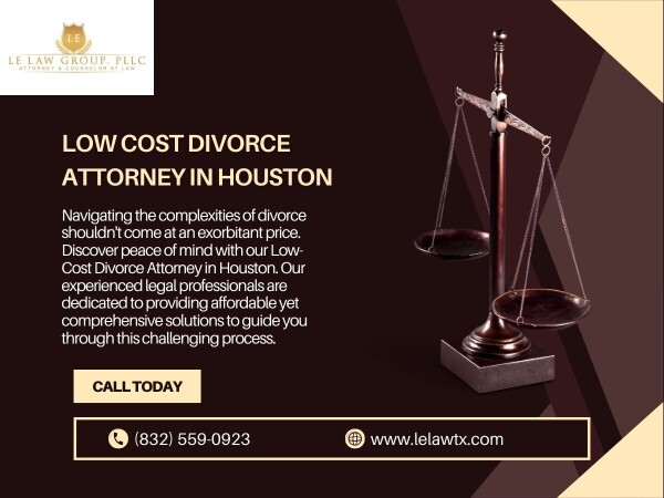 Low Cost Divorce Attorney In Houston