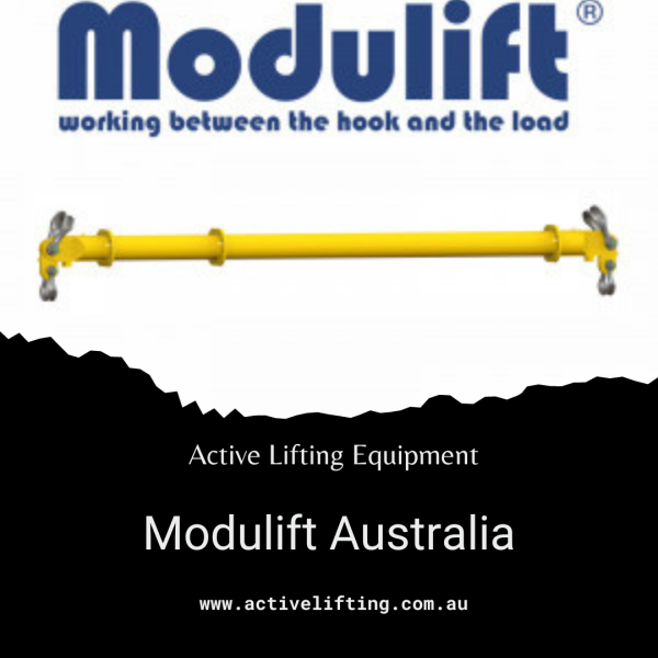 Are you looking for a reliable place offering durable spreader bars or lifting beams or Modulift Australia. Get in touch with Active Lifting now. These spreader beams are manufactured in separate modules, which can be easily assembled in various configurations to easily accommodate different load shapes and sizes. Visit us: 
https://www.activelifting.com.au/lifting-equipment/spreader-bars-lifting-beams/modulift/modulift-mod-110