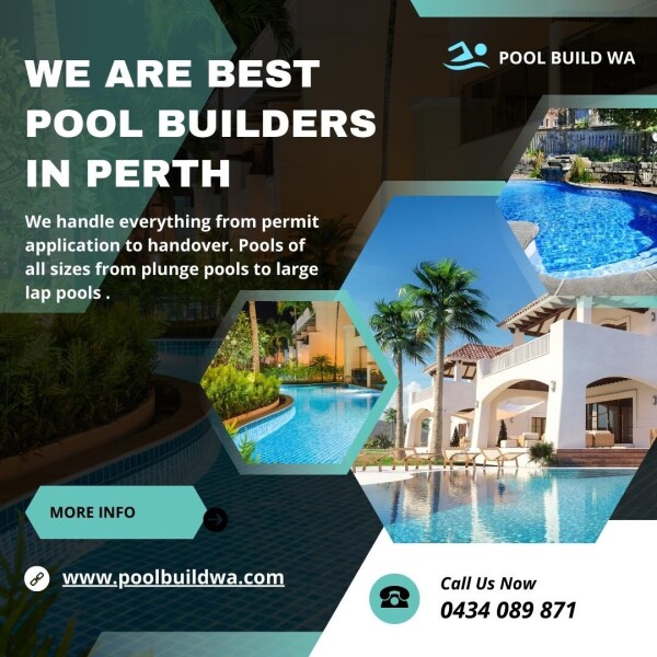 Discover the best Pool Builders in Perth at Pool Build WA. Our team of experienced professionals specializes in creating stunning and customized pools to transform your backyard into a luxurious oasis. Trust us to deliver exceptional craftsmanship and unmatched customer service. Experience the Pool Build WA difference today. Visit Us Now: https://poolbuildwa.com/swimming-pool-builders/