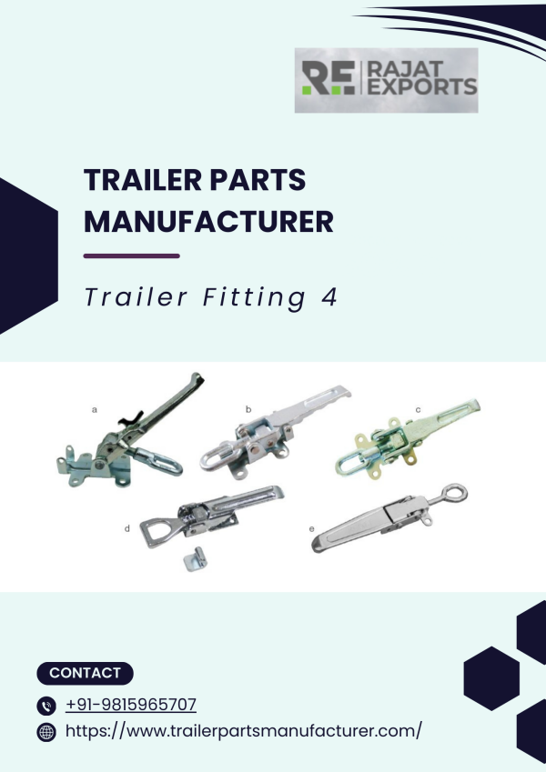 Trailer Parts Manufacturer