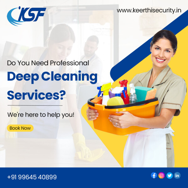 Do you need professional deep cleaning services?

We have the latest technology and tools, along with highly skilled employees. Our goal is to make it possible for our professionals and staff to have the best training possible and lead happy lives. Contact us today at Keerthi Security and Facility Management Services for the best deep cleaning services.

? Contact us +91 9964540899

? Mail us info@keerthisecurity.in

? Visit us https://www.keerthisecurity.in/

#DeepCleaning #DeepCleanyHome #DeepCleaningOffices #DeepCleanExperts #ProfessionalDeepCleaning #DeepCleaningBangalore #DeepCleaningNearMe #SecurityAgenciesBangalore #FacilityManagement #PropertyManagementServices #HomeServicesBangalore #DeepCleaningServices #PestControlServicesBangalore #BestSecurityAgencyBangalore #KeerthiSecurity #Bangalore