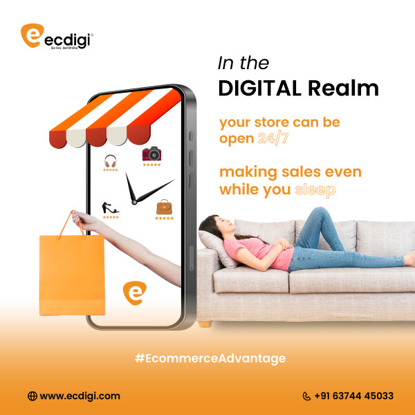 ecDigi is the best e-commerce platform for businesses of all sizes. Our secure, reliable, and easy-to-use platform will help you create an online store quickly.