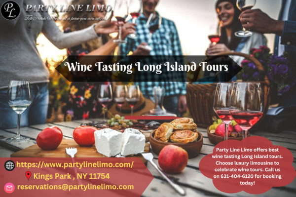 Find best deal for wine tasting Long Island tours at Party Line Limo. Get special luxury limousine to celebrate wine tours in Long Island. Call us on 631-404-6120 for booking today!