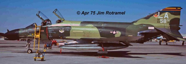 311 TFTS, 58 TFTW/CC's aircraft, "Adidas"bad batch of brown paint that lost its red pigment when exp