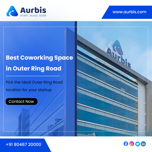 Identify your startup's new Coworking space on Outer Ring Road, a prime location with flexible workspaces, networking opportunities, and top-notch amenities. Schedule a tour today!

Please feel free to contact us:

? +91 8046720000

? https://aurbis.com/