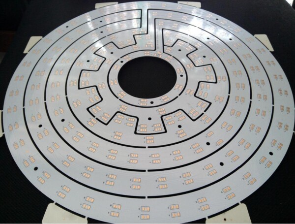 Aluminum LED PCB substrate is a metal - based copper-clad sheet with good heat dissipation. A single panel is generally composed of three layers of structure, namely the circuit layer (copper foil), insulation layer and metal base layer. It is commonly found in LED lighting products. There are two sides, the white side is used to weld the LED pins, and the other side is the natural color of aluminum, which is usually coated with heat-conducting gel and then in contact with the heat-conducting part. Among all metal core PCBS, Aluminum LED PCB is the most common type. The base material consists of an aluminum core and standard FR4. It features a thermal cladding that dissipates heat in an efficient manner while cooling components and improving the overall performance of the product. Currently, aluminum-backed PCBS are considered solutions for high power and tight tolerance applications.

https://hitechcircuits.com/pcb-products/aluminum-pcb/