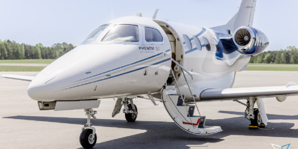 At Go Air Brokerage, we emphasize the Embraer Phenom 100 Light Jet as the perfect blend of luxury, efficiency, and performance for our business clients. Seating up to seven passengers, it's ideal for corporate travel, balancing comfort with practicality.

https://goairbrokerage.com/light-jet/embraer-phenom-100-light/