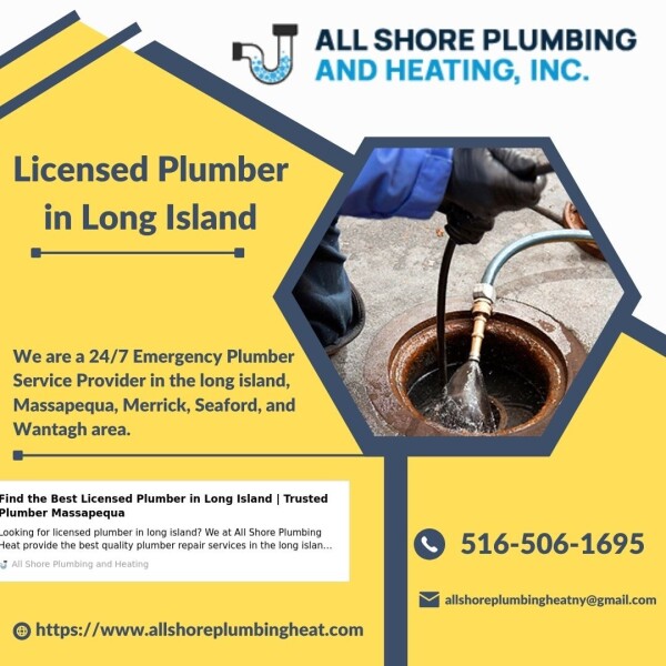 Licensed Plumber in Long Island