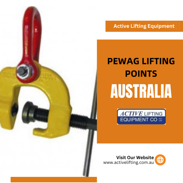 With Active Lifting’s Pewag lifting points Australia, you can now easily create a highly secure connection between the lifting systems and the goods that you want to lift. These lifting points can be used with chain slings, textile slings, wire rope slings, etc. Contact us now at: 
https://www.activelifting.com.au/lifting-equipment/lifting-rigging-hardware/plate-lifting-clamps/pewag-screw-clamps-sccw