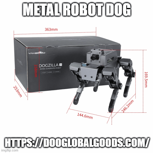 Metal robot dog