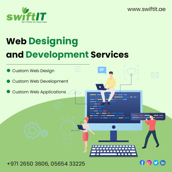 #SwiftIT is the most seasoned and reliable web design firm, having worked on projects for over 13+ years. From small startups to huge corporations, our highly skilled team creates both static and dynamic websites.  

Check out our website now to discover the impact that simple can have!

? +971-26503606,  0565433225

? https://swiftit.ae/