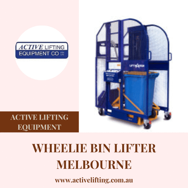 It is best suited for construction sites, schools and waste management companies. It comes with easy push button operation and is appropriate for 100 lifts per day. Our wheelie bin lifter bin in Melbourne is load tested and certified by National Association of Testing Authorities (NATA). Visit us: 
https://www.activelifting.com.au/material-handling/tugs-wheelie-bin-lifters