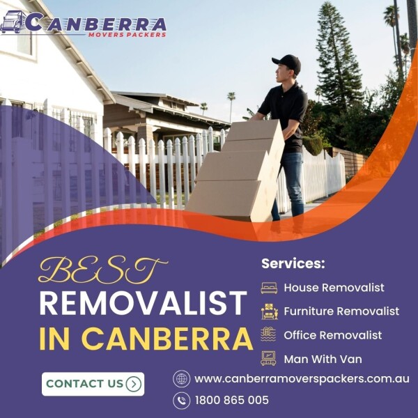 Looking for the best removalists in Canberra to ensure a smooth and stress-free moving experience? Look no further! Our expert removalists in Canberra offer professional and reliable moving services tailored to your needs. Whether you're relocating locally or interstate, our experienced team is equipped to handle all aspects of your move, from packing and loading to transportation and unpacking. With our commitment to efficiency, safety, and customer satisfaction, you can trust us to take care of your belongings as if they were our own. Say goodbye to the headaches of moving and let our top removalists in Canberra handle the heavy lifting for you. Get in touch today to schedule your seamless relocation. Know More: https://canberramoverspackers.com.au/